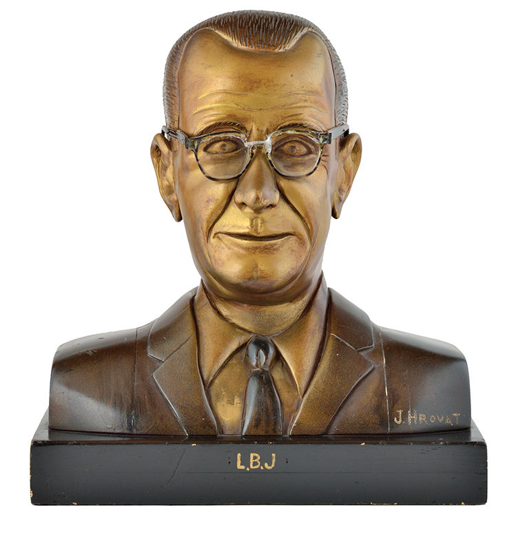 Lyndon B. Johnson Bust