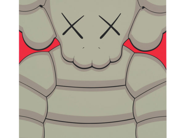 A white cartoon figure with large X's for eyes faces forward against a red background.