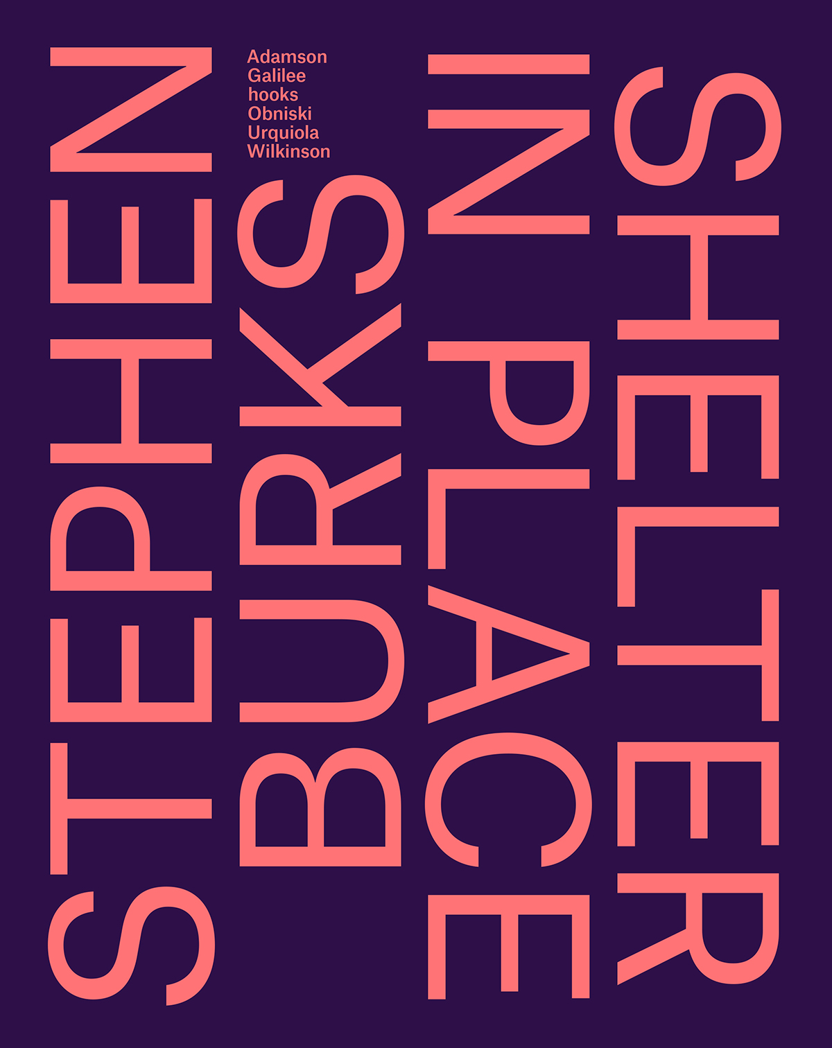 Stephen Burks: Shelter in Place catalogue front cover